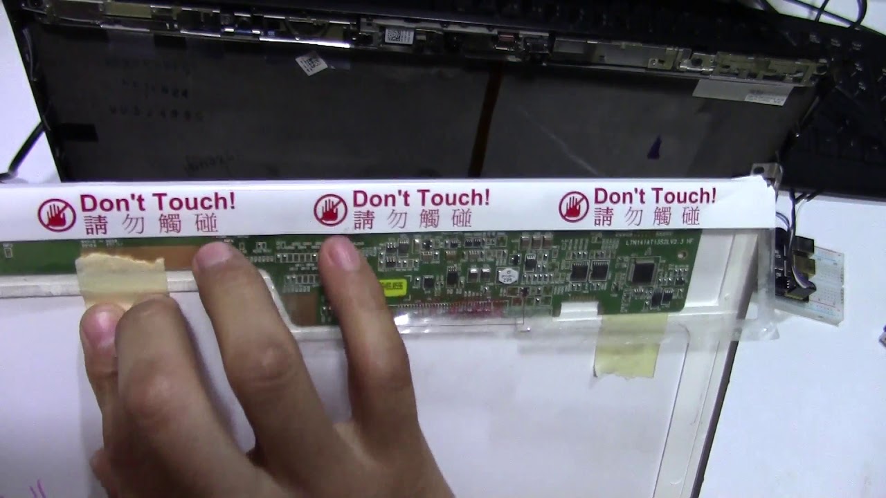 ADAPTACIÓN PANEL LCD A LED LAPTOP(CON CAMBIO DE CHIP)