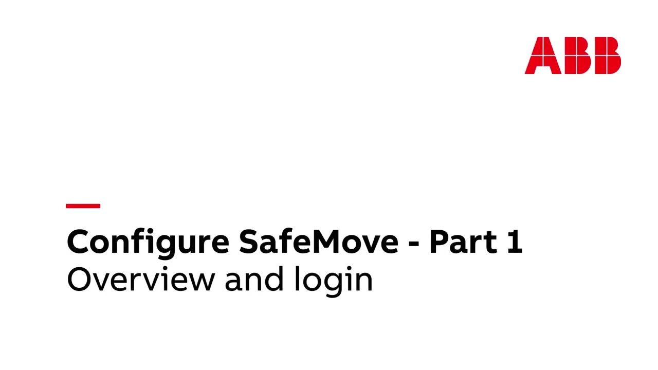 Configure SafeMove - Part 1: Overview and login