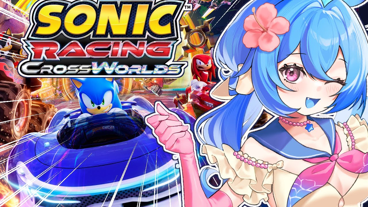 DONT ASK WHY SONIC IS IN A CAR... 🏎️⚡【SONIC RACING CROSSWORLDS】
