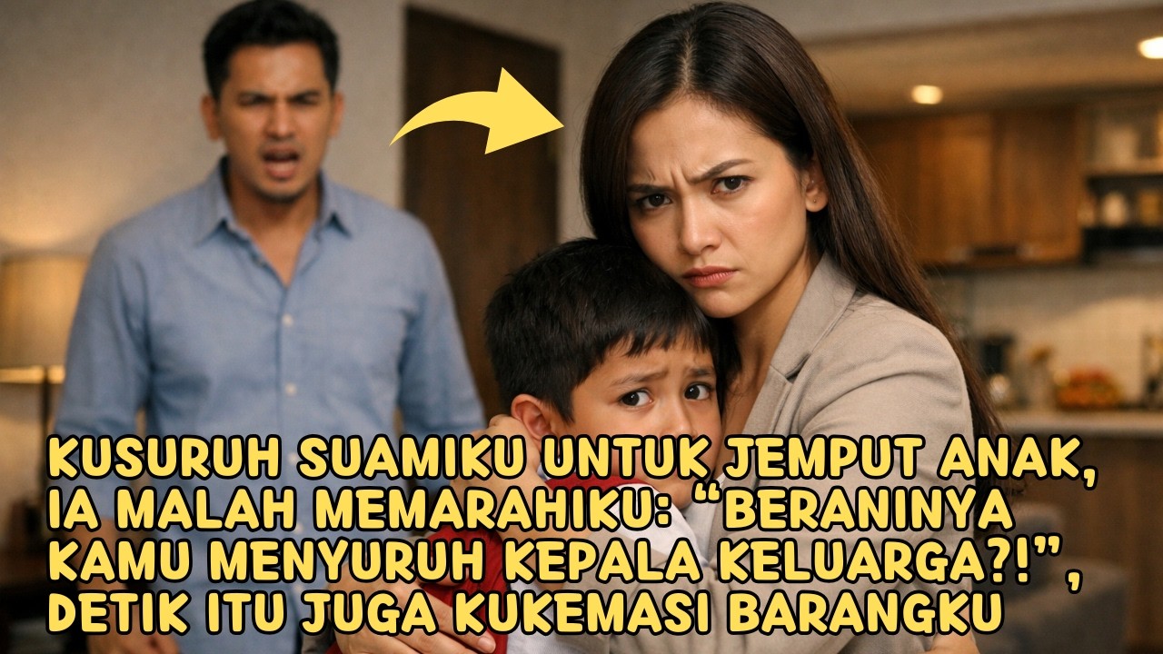 SUAMI TAK SUDI JEMPUT ANAK KARENA DIANGGAP SEPERTI PEMBANTU, PADAHAL AKU JUGA MEMBANTU CARI NAFKAH
