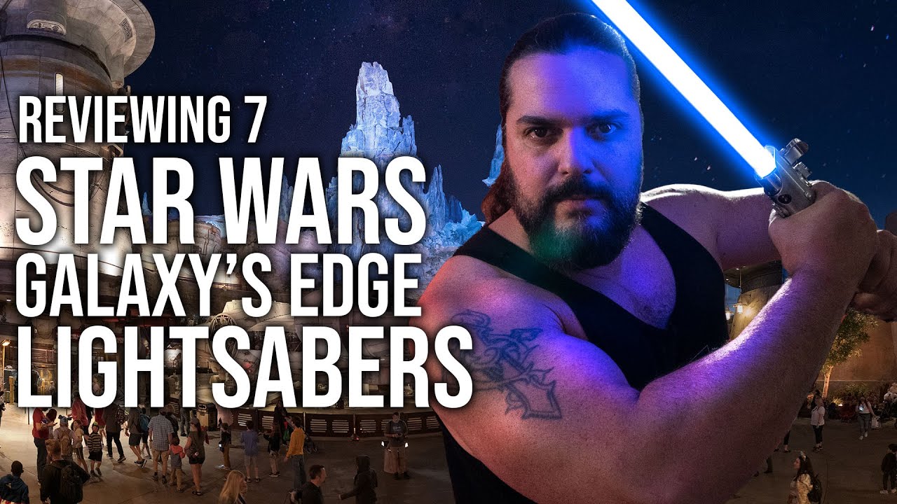 I got 7 Star Wars Galaxy's Edge Lightsabers lets take a look!
