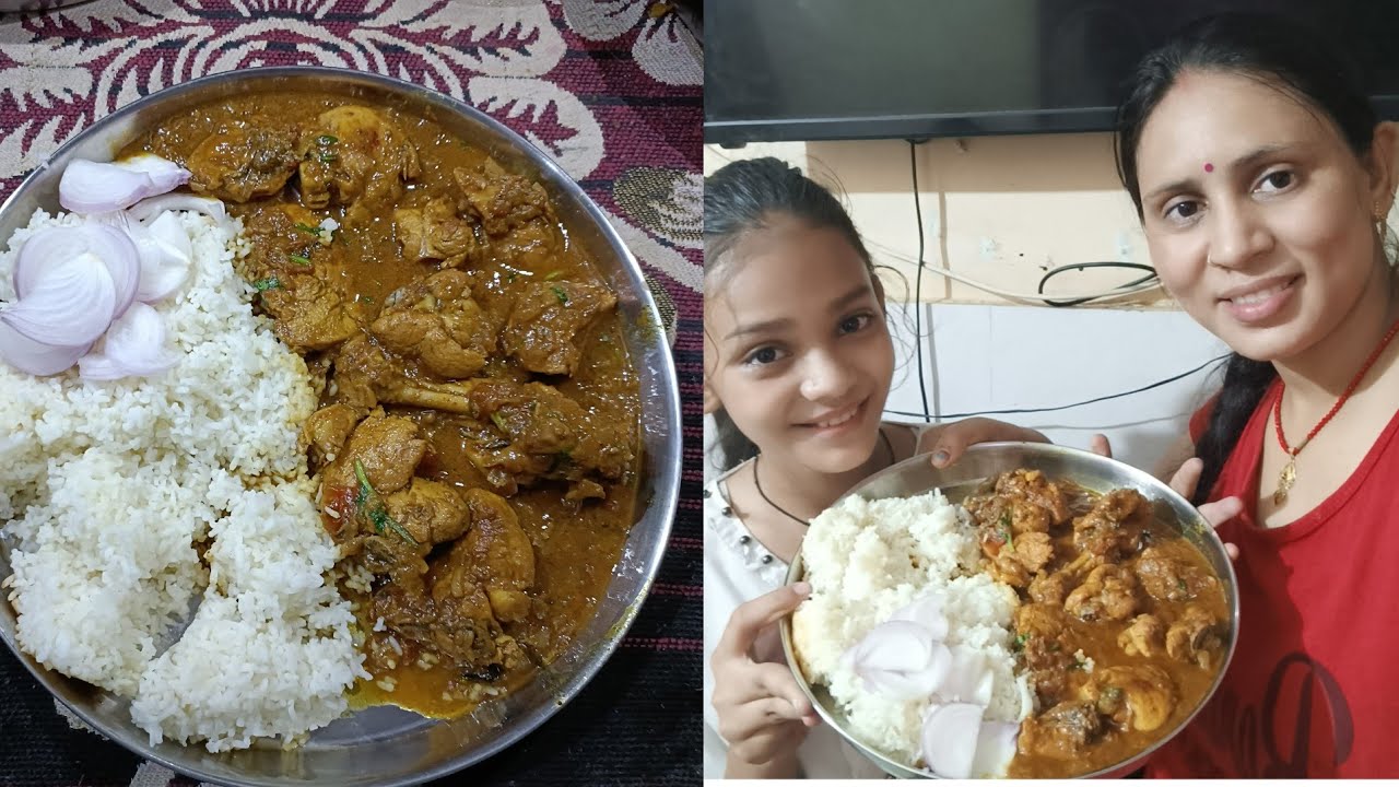 Pahadi Chicken Banaya 😋 कड़ाई चिकन खा के मज़ा आ गया