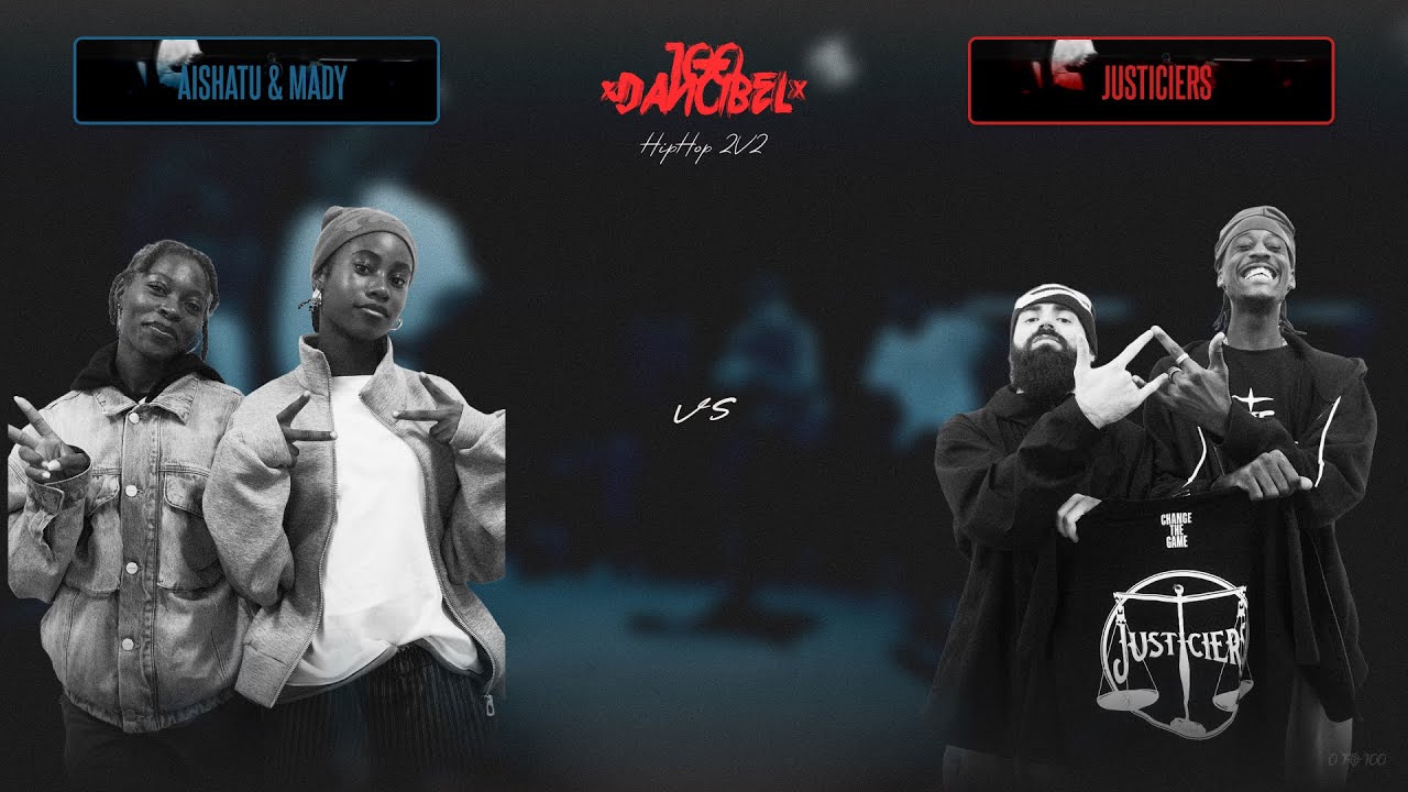 AISHATU & MADDY VS JUSTICIERS - 100 danciBel 2025 VOL.6 - QUARTERFINAL HIPHOP 2V2