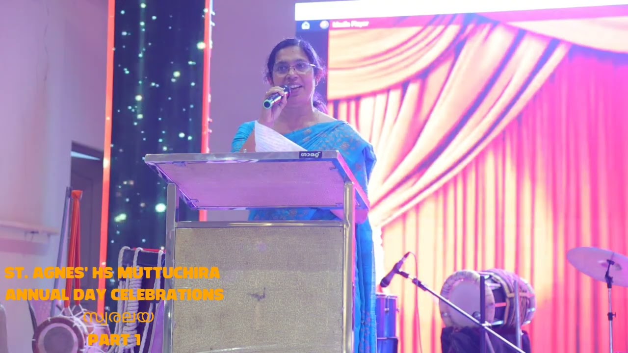St. Agnes' hs Muttuchira Annual Day Celebrations  സ്വരലയpart 1