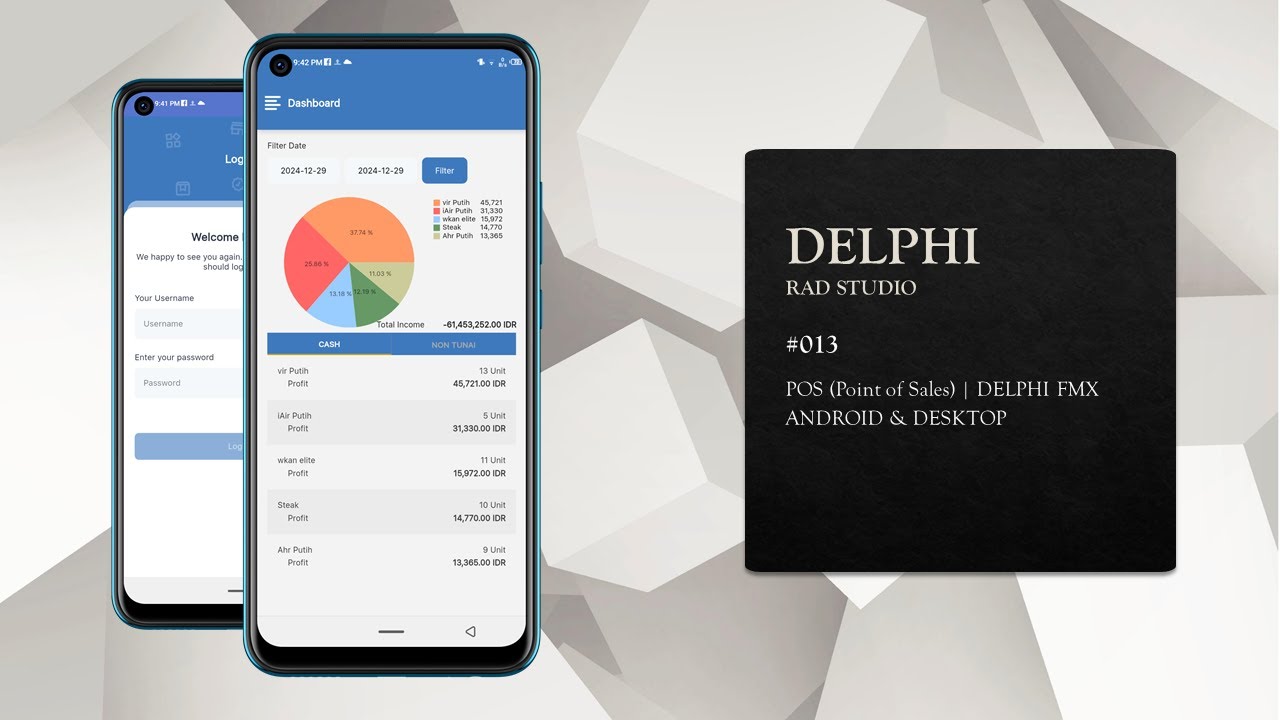 Point of Sales (POS) Delphi FMX Android