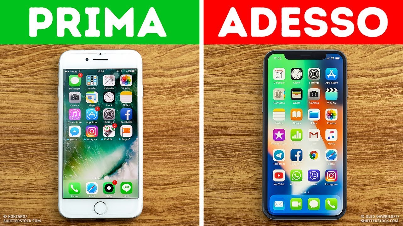Perché i nuovi smartphone non hanno il tasto home