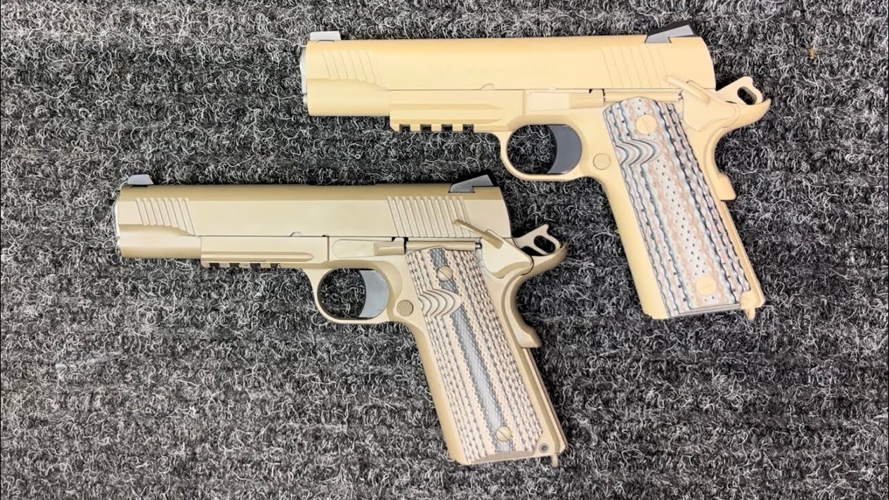 Colt M45A1 против Tisas Raider — краткий обзор