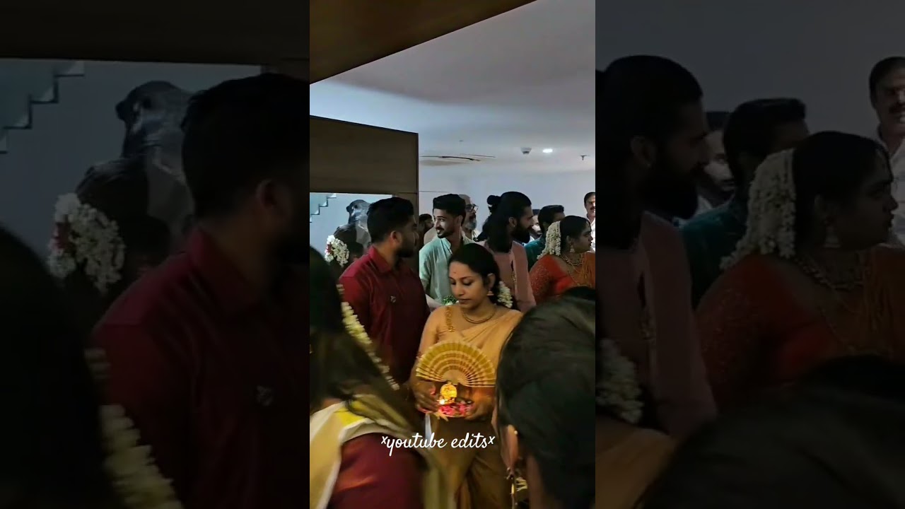 Bhagya Suresh 🤍 Sreyas #trendingshorts #bhagyasuresh #sureshgopi #wedding #ytshorts