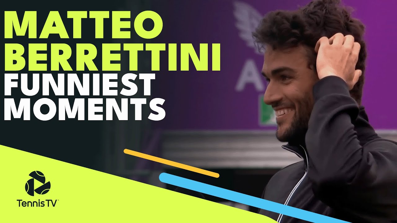 Matteo Berrettini: Funniest & Cutest Moments 😆