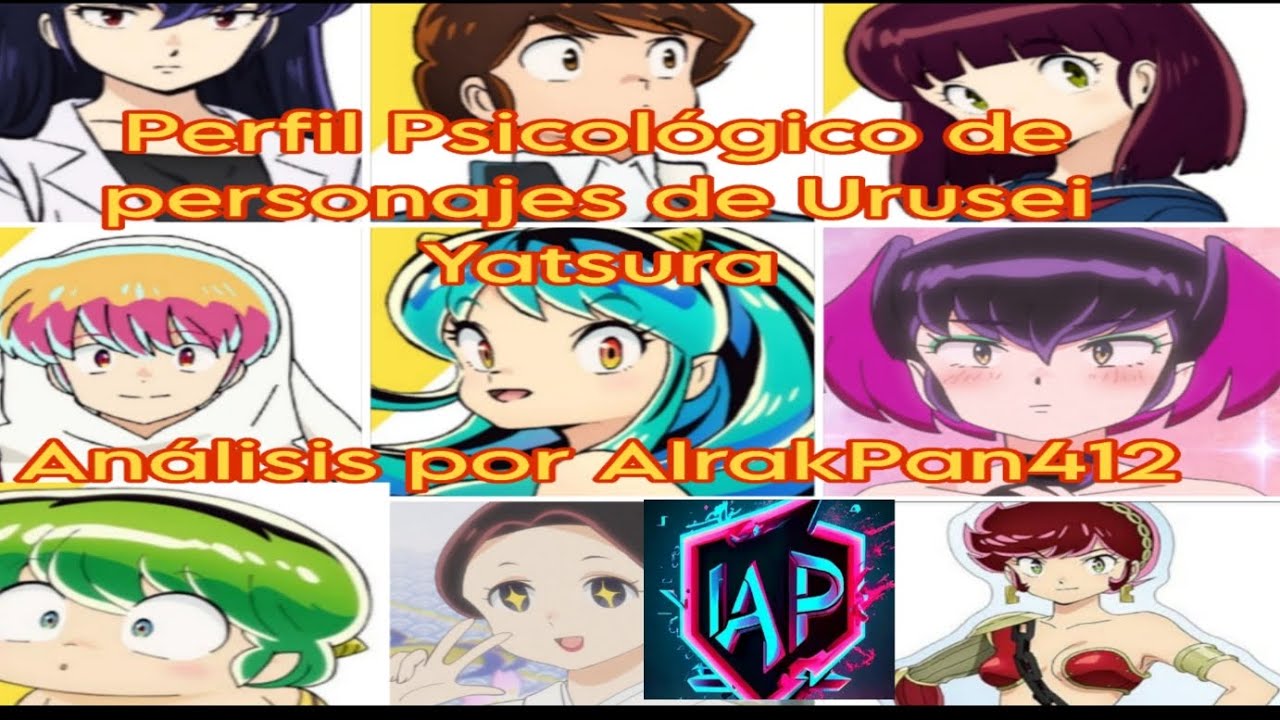 Análisis de perfiles psicológicos de personajes de Urusei Yatsura_AlrakPan412