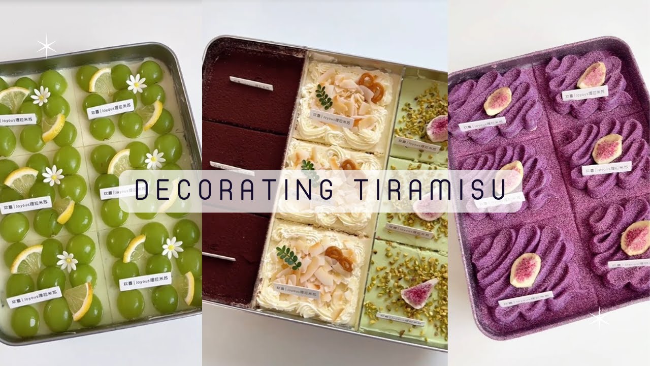 Part 1 || Ultimate Guide to Tiramisu Container Styling - Multiple Flavors for Bakery Success 🎊