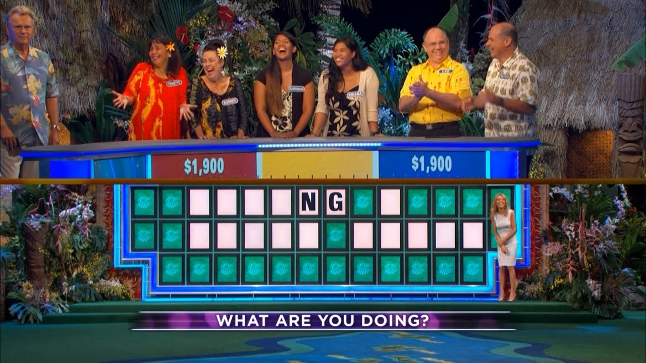 Wheel of Fortune: Who said anything about a horse?!