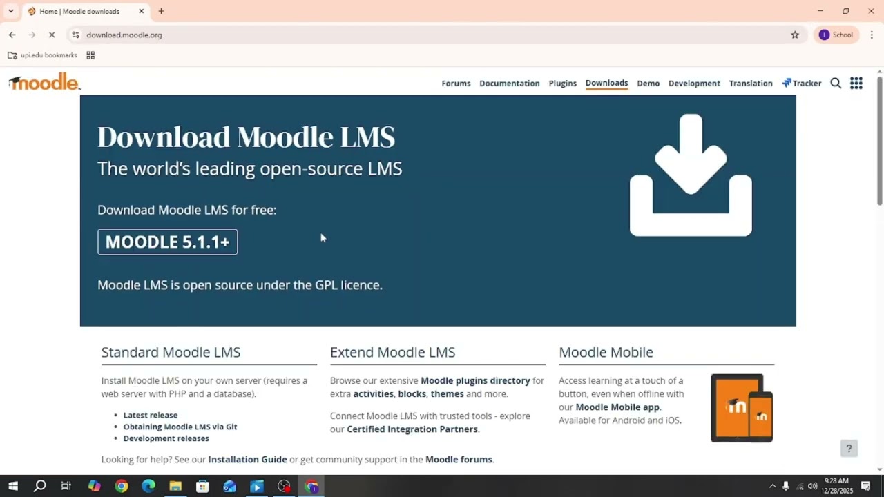 Tutorial Moodle - Intan Muslimah (2209782)