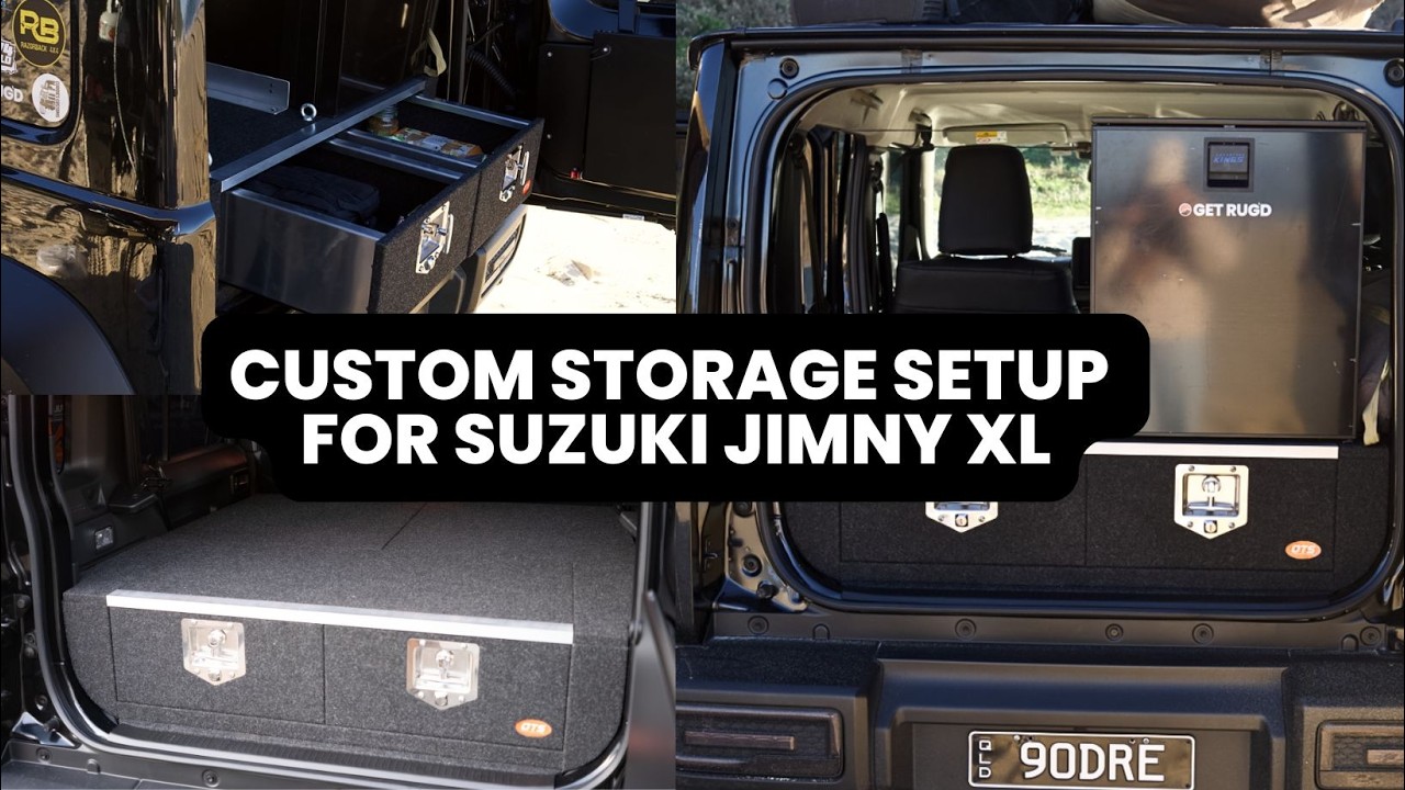 ОБЗОР КАСТОМНОГО ХРАНЕНИЯ SUZUKI JIMNY XL