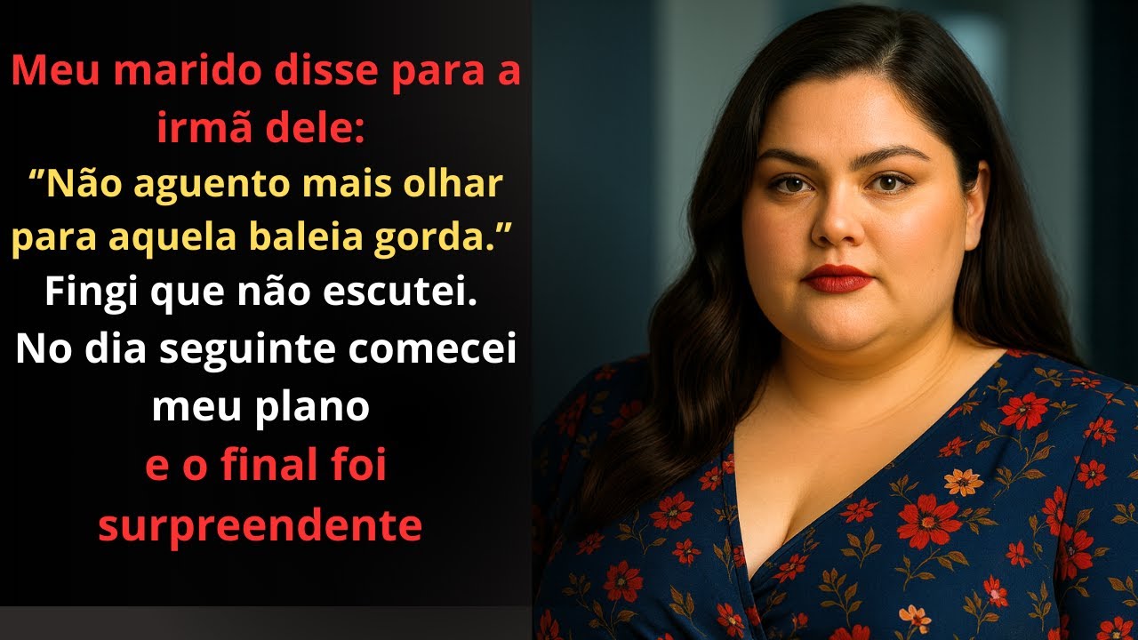 Ouvi Meu Marido Me Chamando de “Baleia Gorda'' O Que Fiz Depois Mudou Tudo...