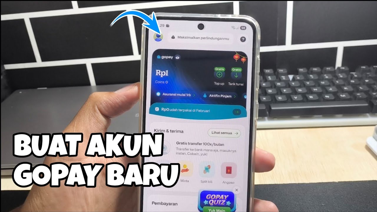 Cara Buat Akun Gopay Baru