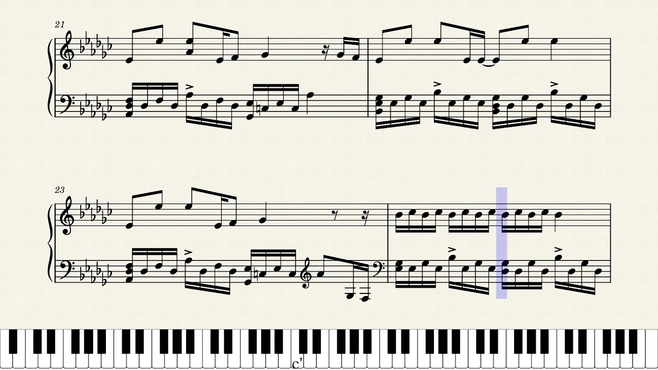 F.T. Island - Unthinkable - Piano Arrangement