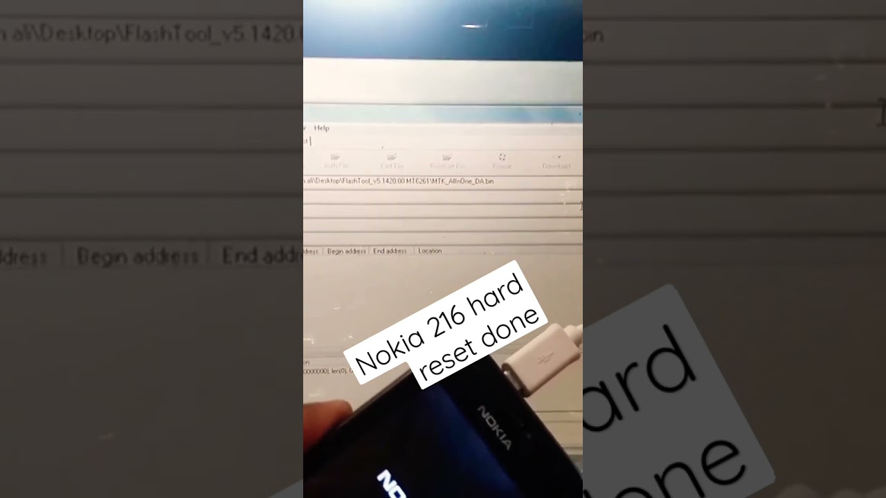 nokia 216 reset done