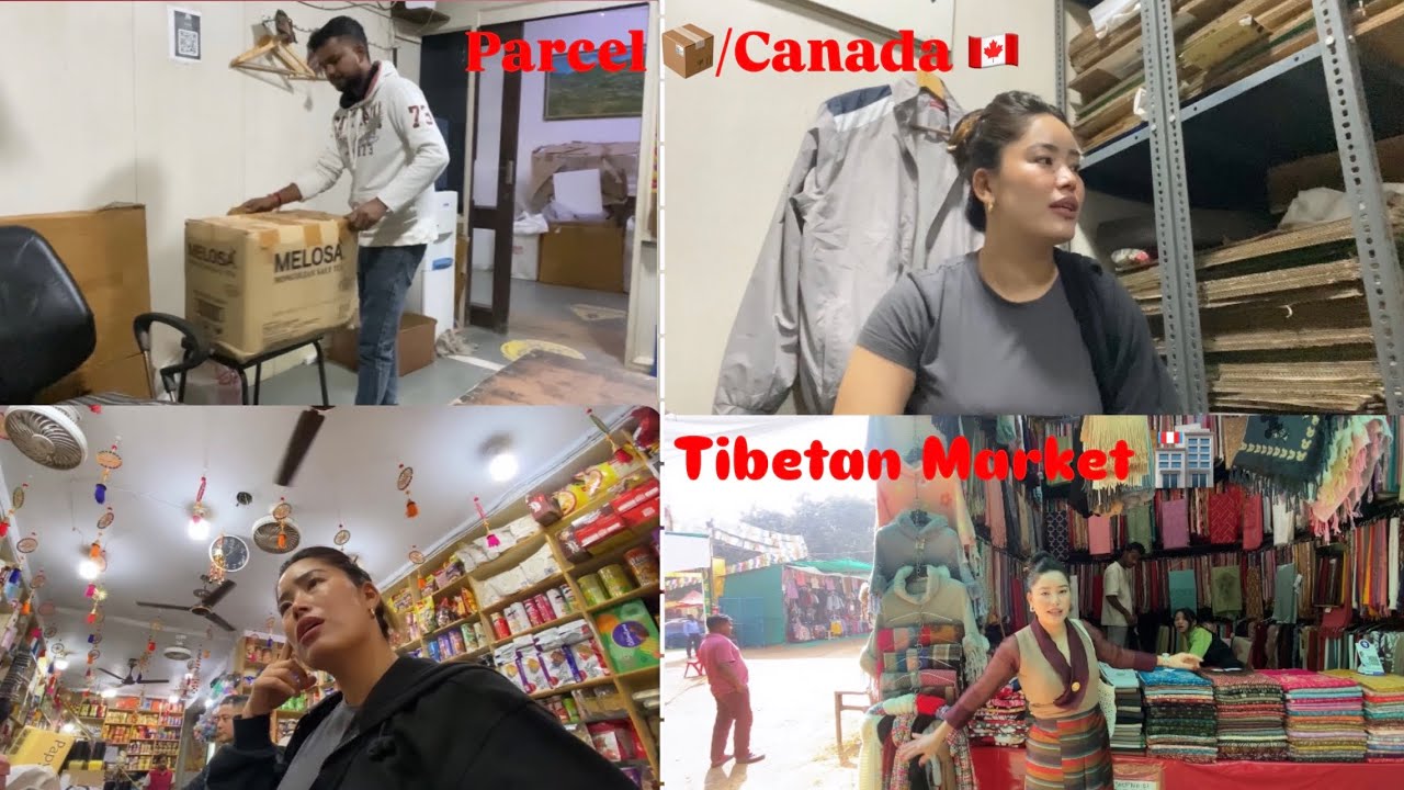 International Courier \Manju ka Tila #Tibetan Market #gurugram #Tibetanvlogger