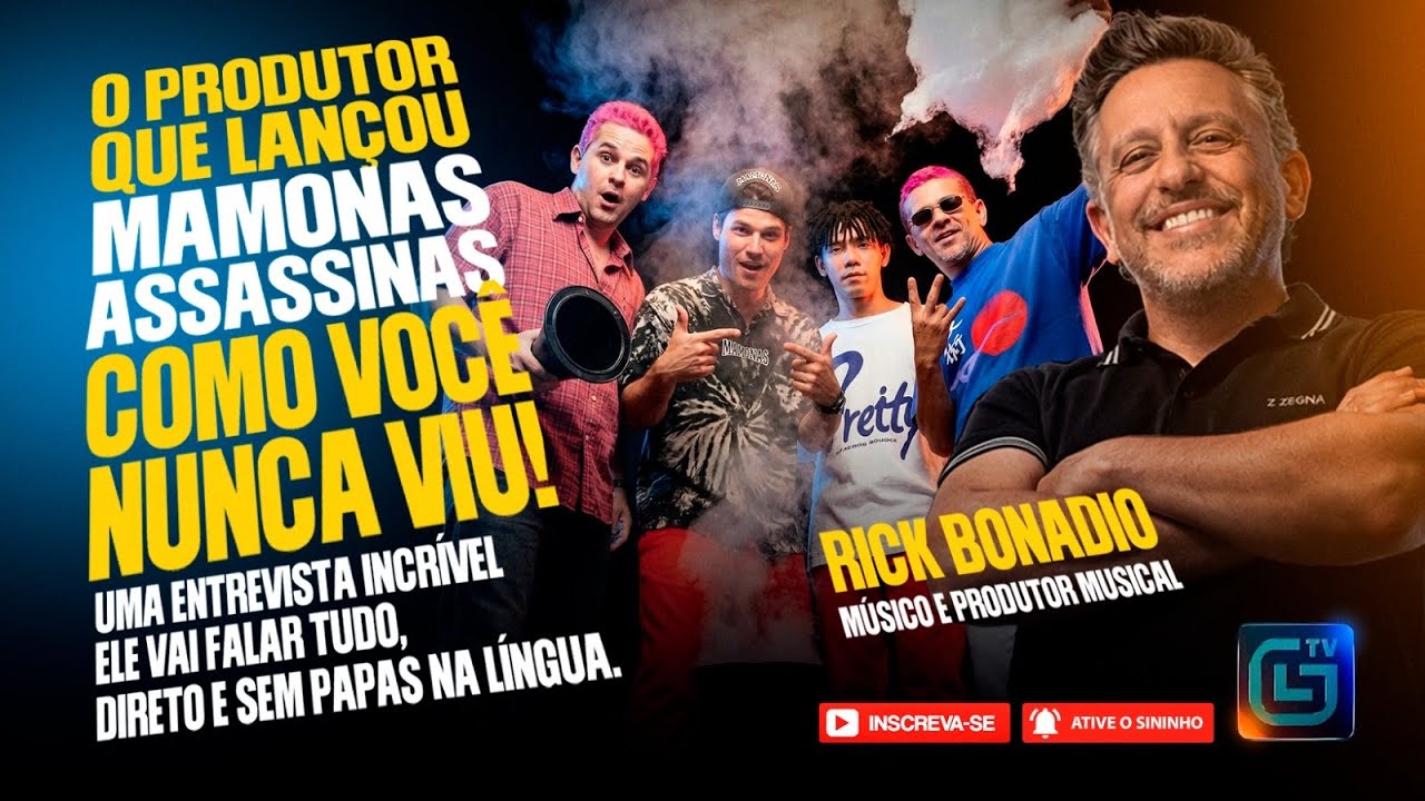 #5 Rick Bonadio como você nunca viu! Ele vai falar tudo, direto e sem papas na língua!