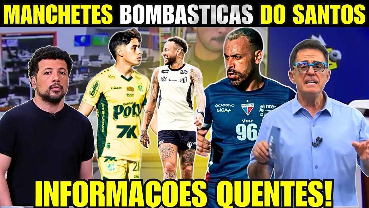 PLANTÃO URGENTE! ESPN REVELA SITUAÇÃO DE MOISÉS, JOSÉ ALDO E ALYSSON E NEYMAR QUANDO VAI JOGAR?