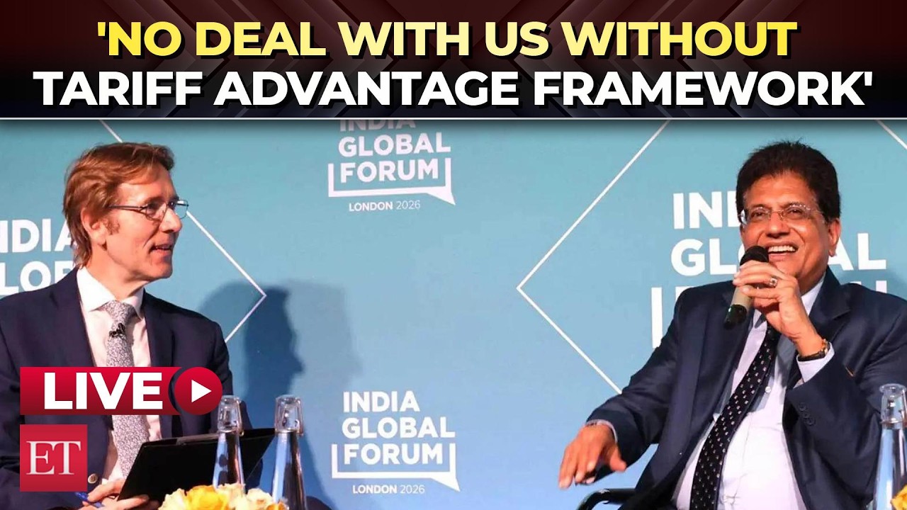 Union Minister Piyush Goyal remarks on US-India deal at ‪India Global Forum‬'s UK-India Week 2026