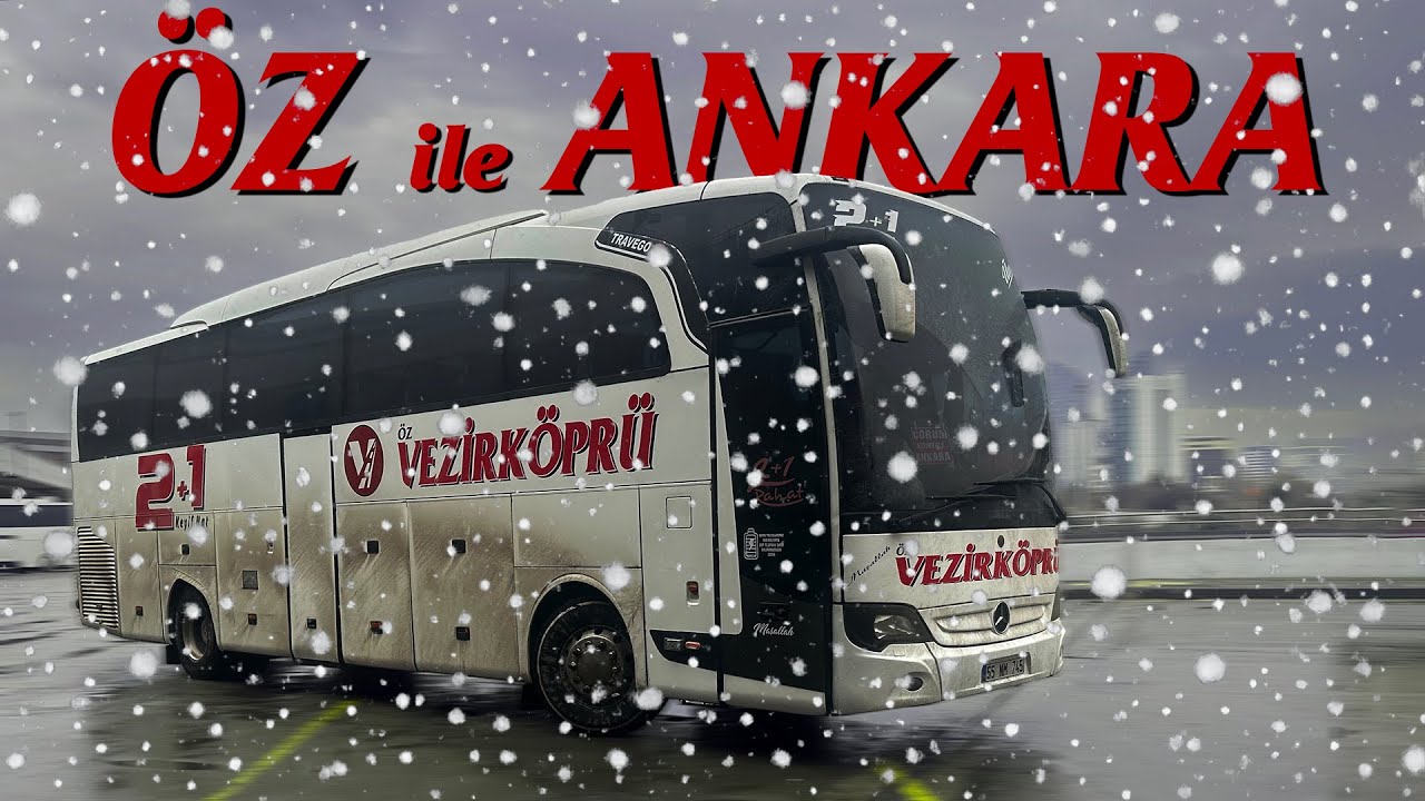 SOĞUK HAVA, KAR MANZARASI VE 2009 TRAVEGO / ÖZ VEZİRKÖPRÜ TURİZM