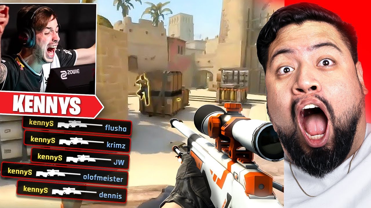 Реакция нубов CS2 на Кенни (лучшего мастера всех времен)