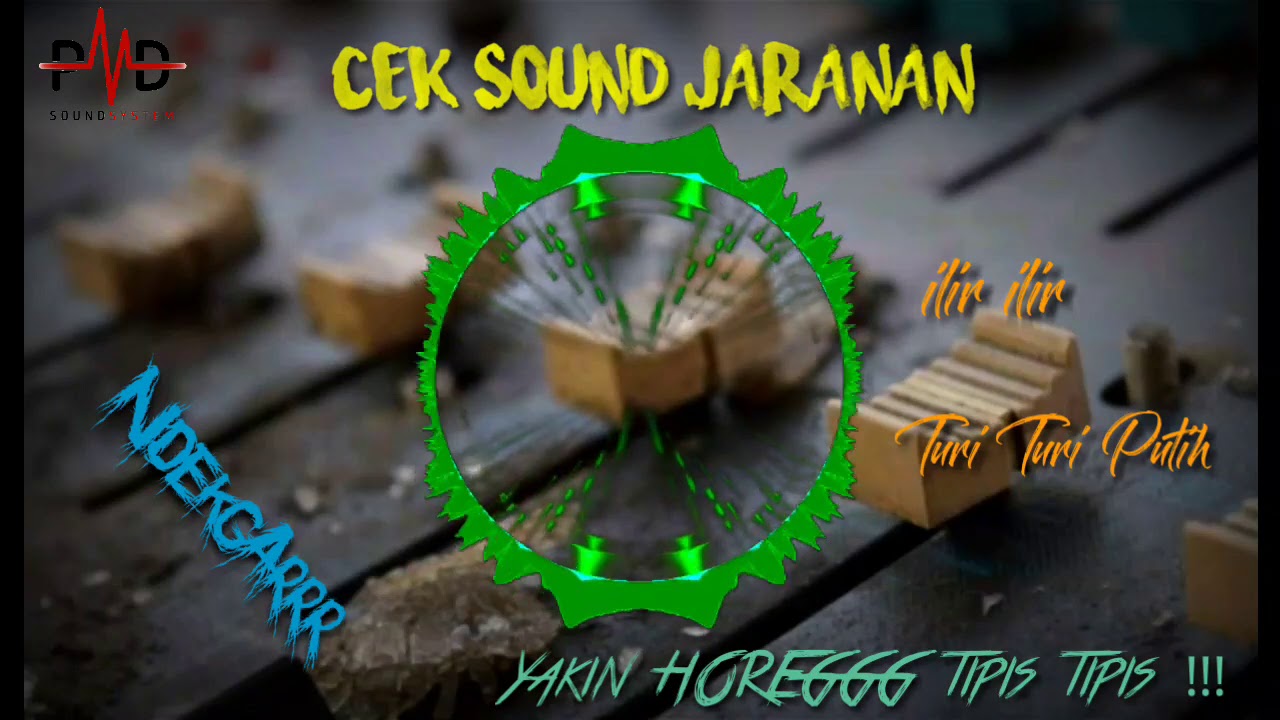 Cek sound jaranan alusss horeggg tipis tipis