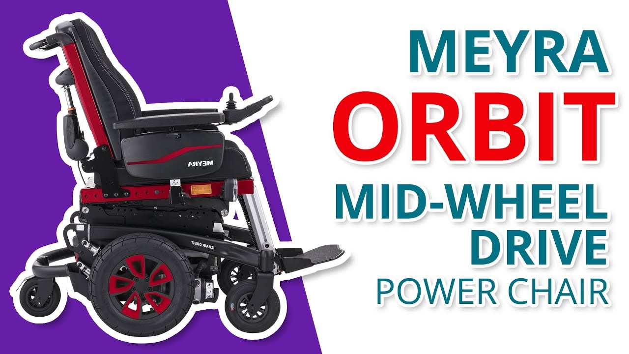 Meyra Orbit Mid-Wheel Drive Power Wheelchair