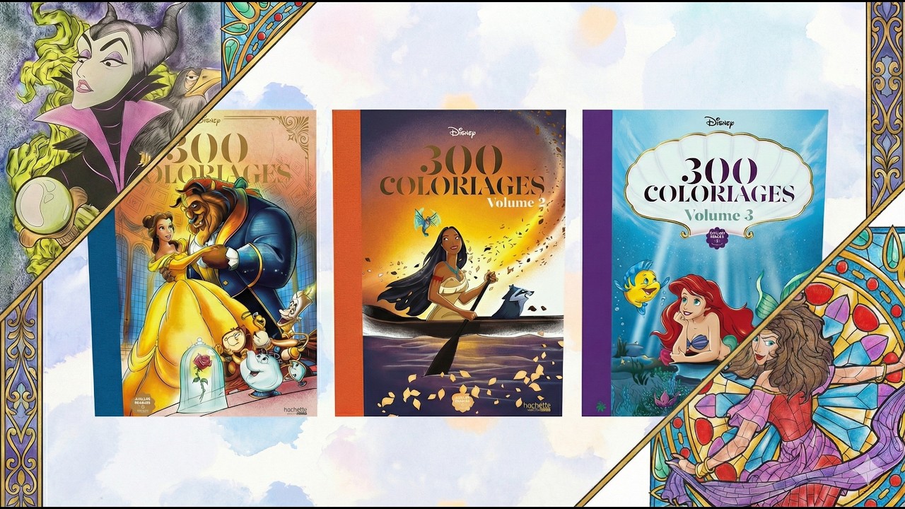 Хобби-влог: Раскрашенное в 300 coloragies Hachette