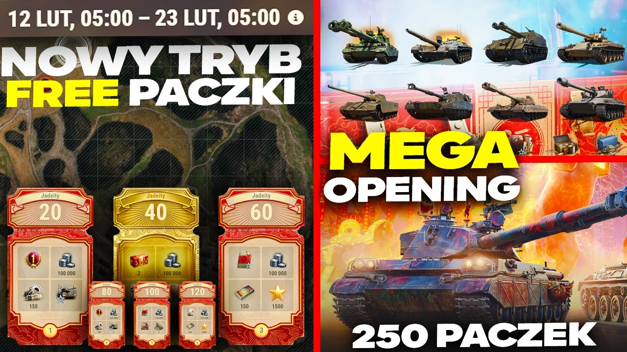 OTWIERAM 250 PACZEK I GRAM NOWY TRYB na CHIŃSKI NOWY ROK!