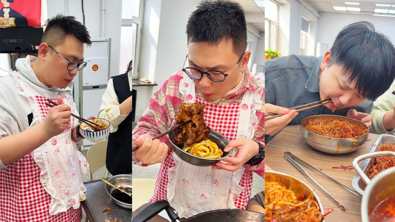 【明天誰做東】辦公室驚現移動小廚房，香迷糊了#food #家庭菜 #美食 #美食做法 #美食製作 #cooking