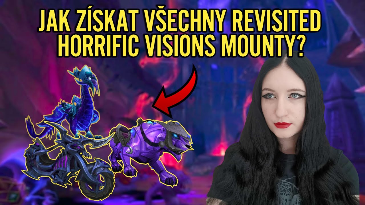 JAK ZÍSKAT VŠECH 12 REVISITED HORRIFIC VISIONS MOUNTŮ