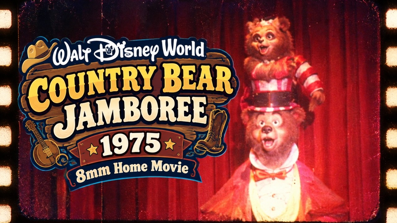 Back to Frontierland: Vintage 8mm Home Movies of Country Bear Jamboree 1975