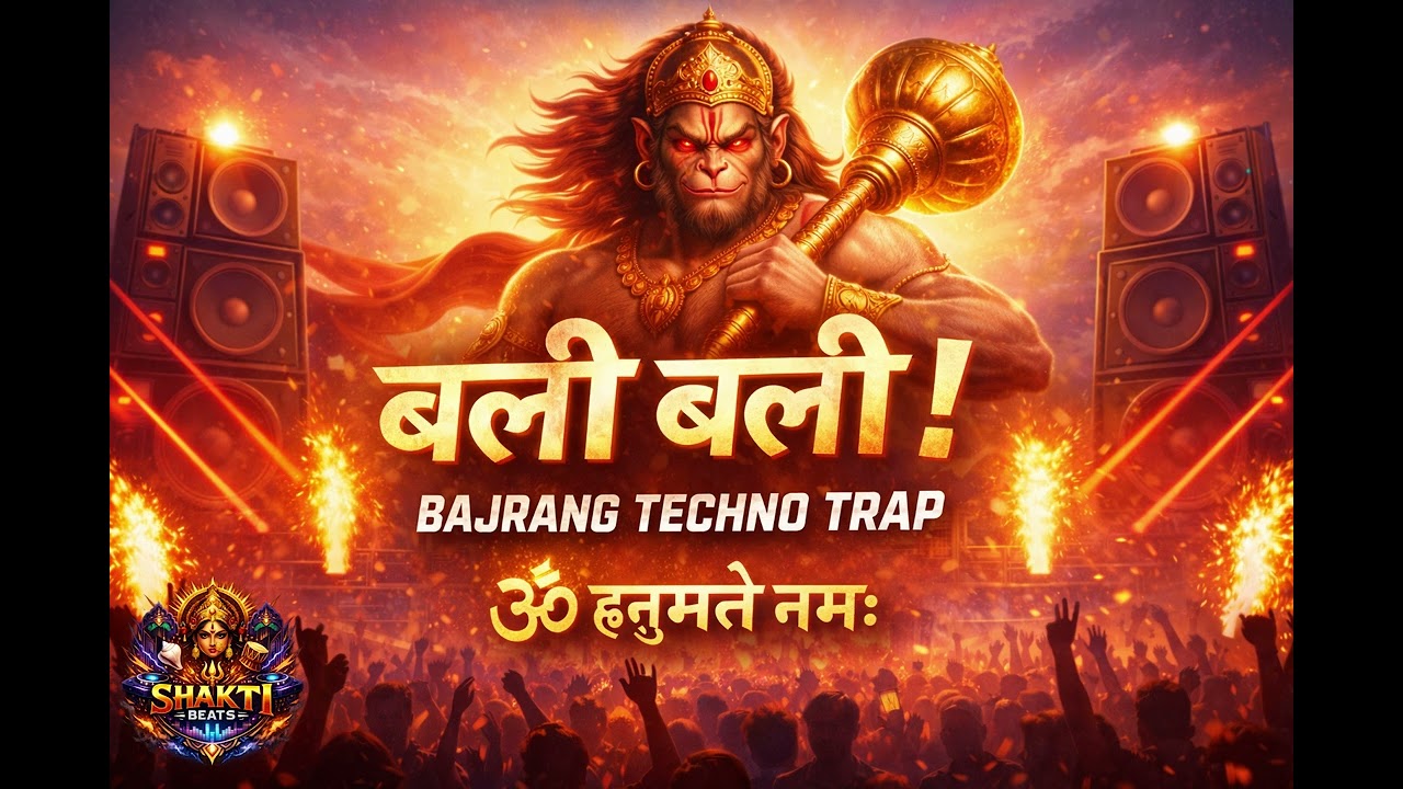 बजरंग बली Techno Trap 🔥 | बली बली! Hanuman Remix | EDM Bhajan