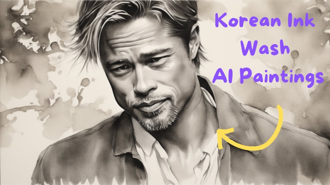 I Asked AI To Create Korean Ink Wash Art