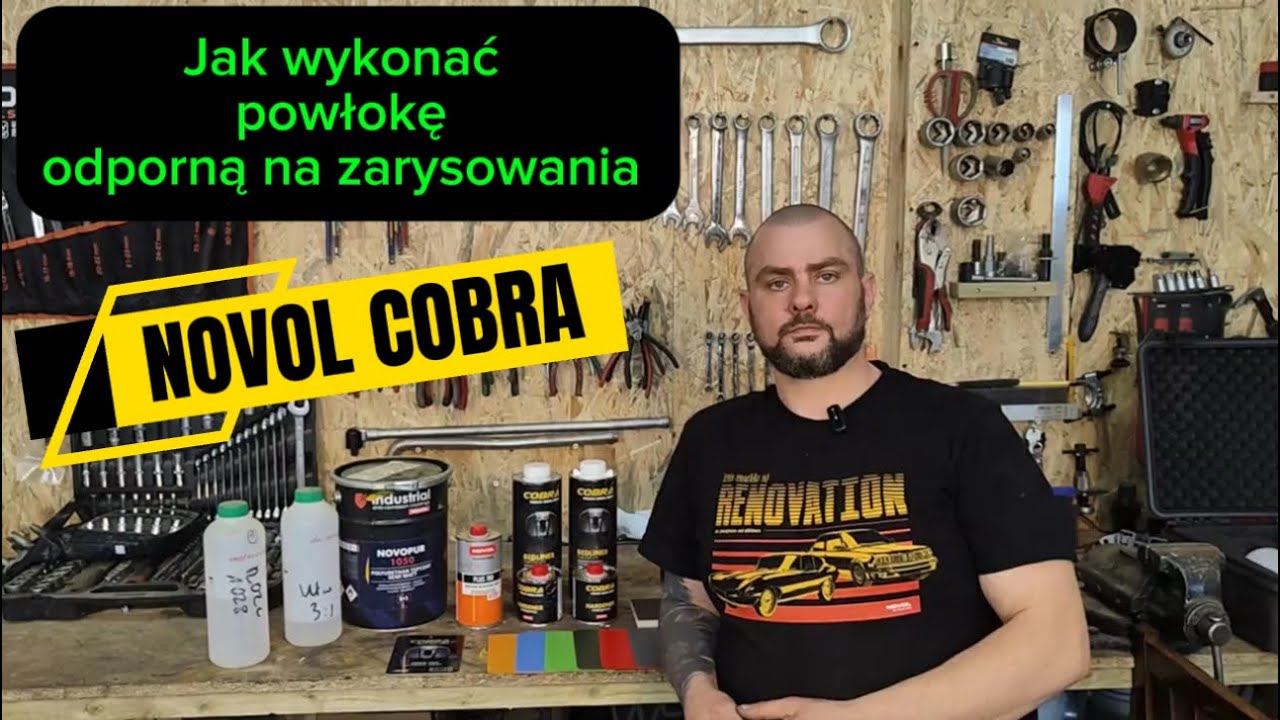 Jak wykonać powłokę odporną na zarysowania - novol cobra