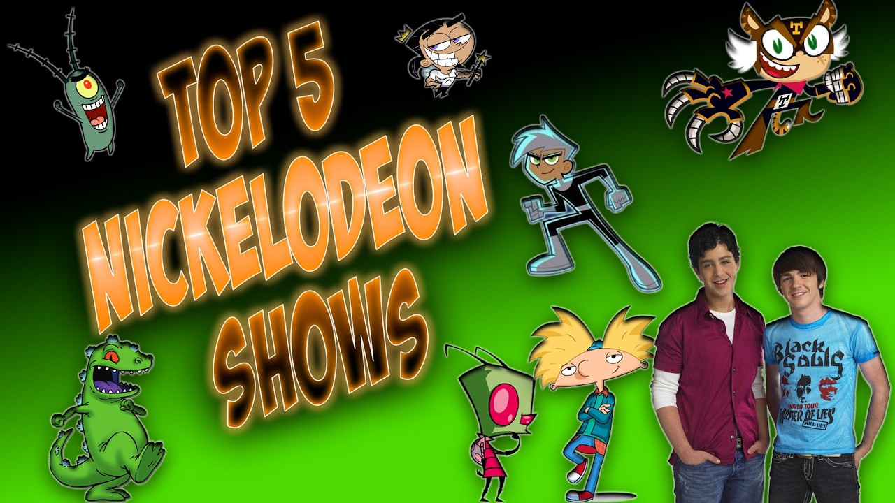 Top 5 Nickelodeon Shows of All Time