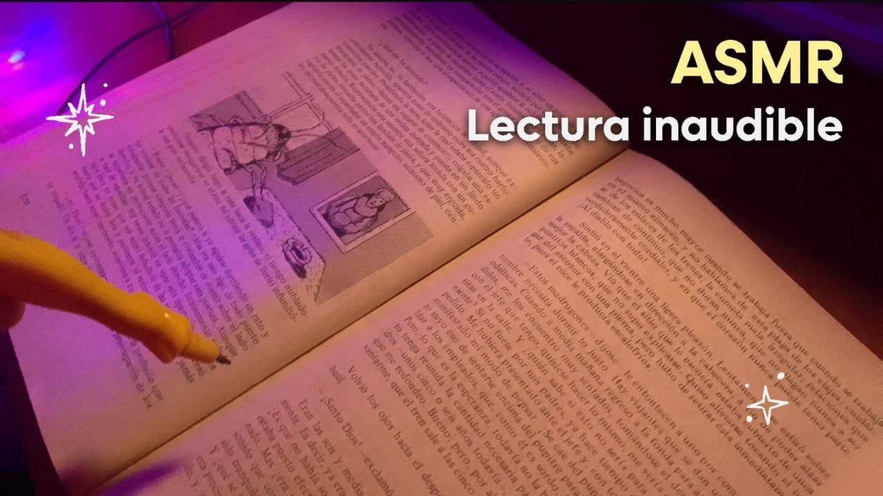 ASMR ✧ Mi primera LECTURA INAUDIBLE