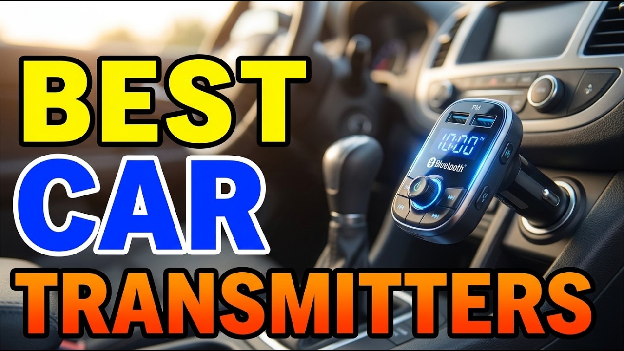 TOP 5 Best FM Bluetooth Car Transmitters 2026