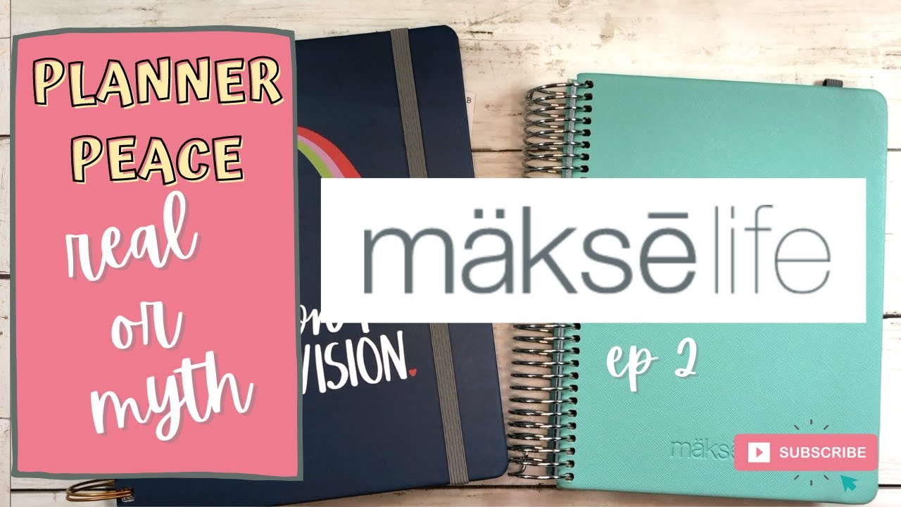 The Search for Planner Peace | Makse Life Planner Ep 2 |SarPlans