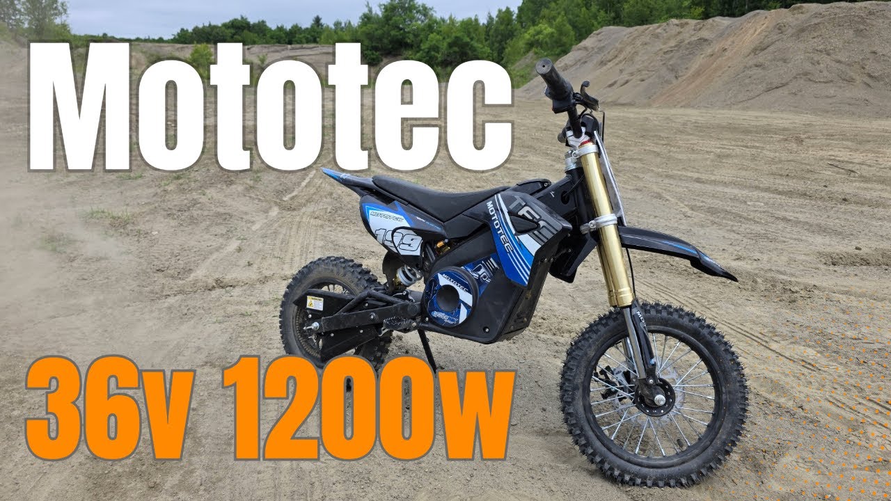 Testing the MotoTec 36v 1200w Pro Electric Dirt Bike