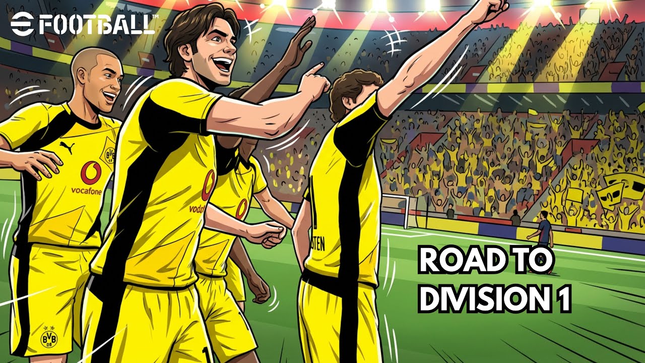 eFOOTBALL Road to Division 1 | CADIAMO... MA CI RIALZIAMO SUBITO!