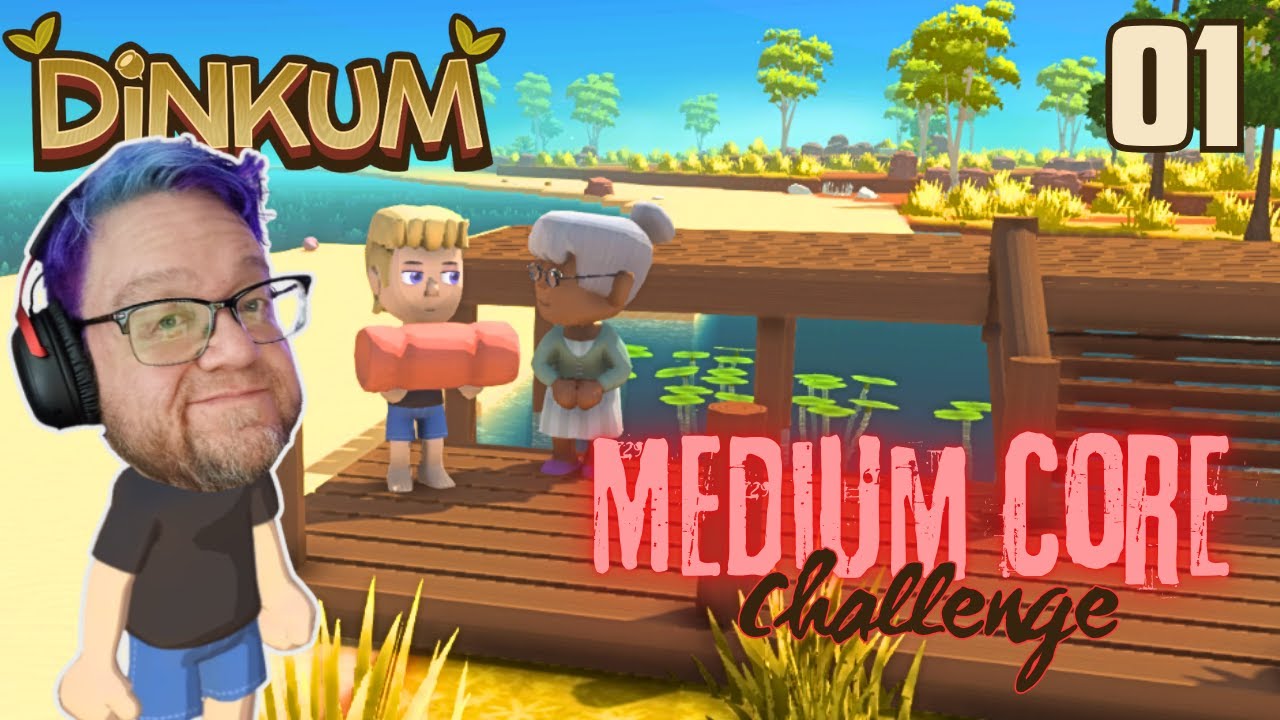 Can I Survive #mediumcore Dinkum? | New Challenge LIVE – Episode 1 !medium