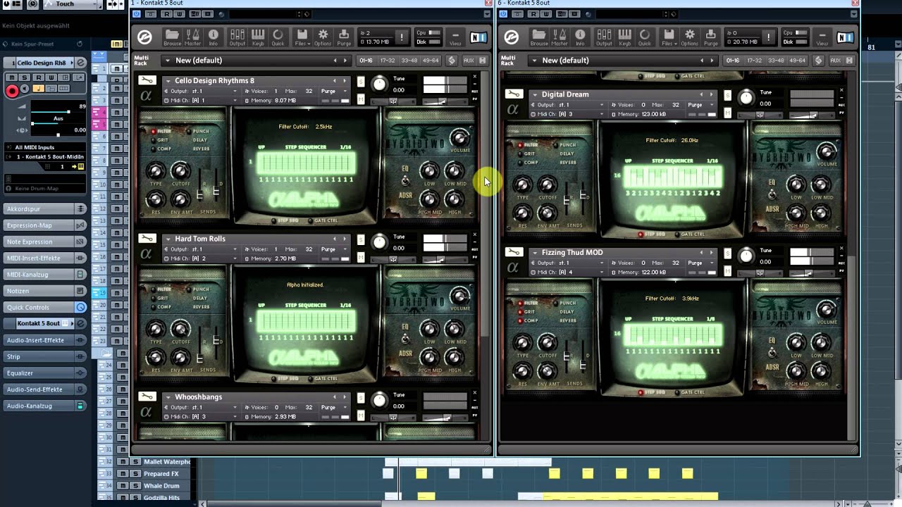 AlphaControl - Epic Orchestra with the Sound Library 