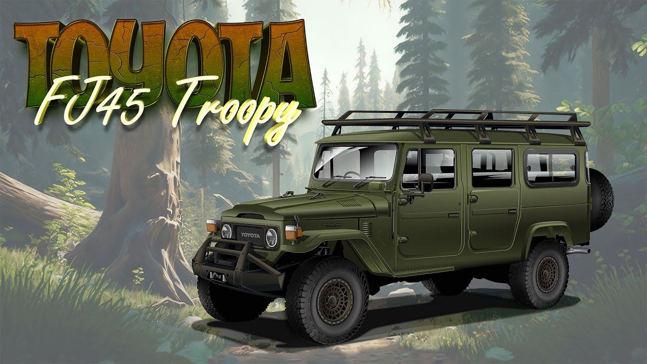 Краткий обзор: 82 Toyota Land Cruiser FJ45 Troopy