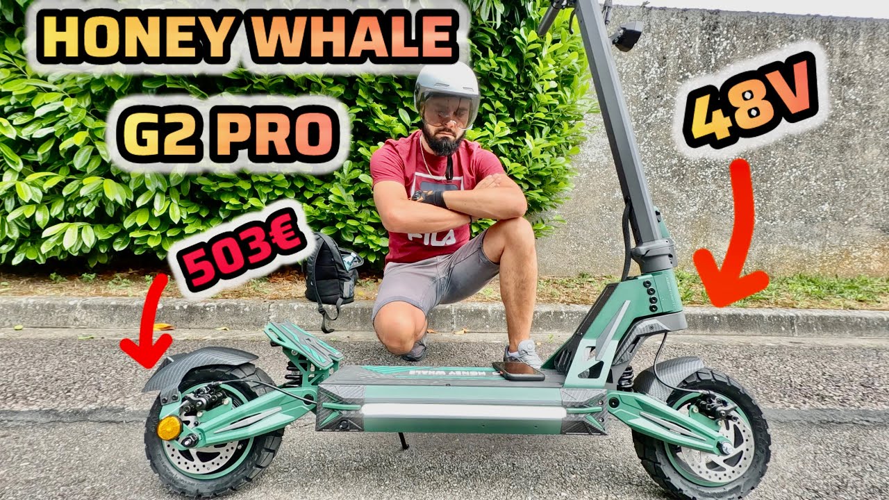 HONEY WHALE G2 PRO 48V  TROTTINETTE ELECTRIQUE #pourtoi #fyp #foryou #rider