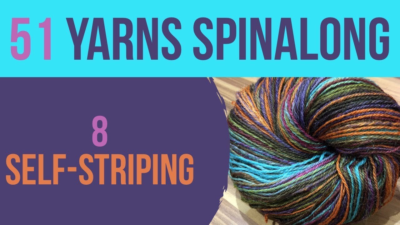 How to Spin a Self-Striping Yarn (51 Yarns #8 'Self Striping)
