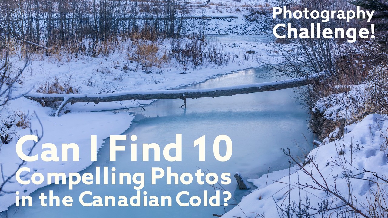 Can I Find 10 Great Photos in the Canadian Cold? | Photography Challenge